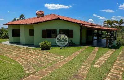 Casa em condomínio fechado com 5 quartos à venda na avenida do sol, 117, porta do sol, mairinque, 3000 m2 por r$ 1.299.000