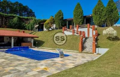 Chácara / sítio com 4 quartos para alugar na avenida do sol, 117, porta do sol, mairinque, 2635 m2 por r$ 14.000
