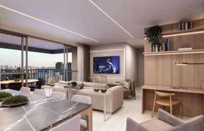 Cobertura penthouse para venda - 162m², 3 dormitórios, sendo 3 suites, 3 vagas - vila clementino