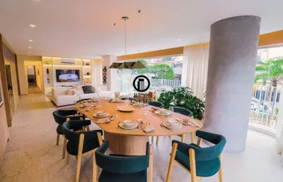 Apartamento para venda - 192m², 4 dormitórios, sendo 4 suítes, 3 vagas - vila madalena