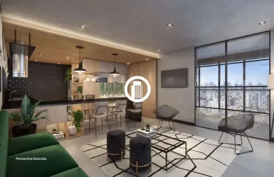 Apartamento com 1 quarto à venda na Avenida Sabiá, Indianópolis, São Paulo
