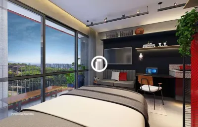 Apartamento com 1 quarto à venda na Avenida Sabiá, Indianópolis, São Paulo