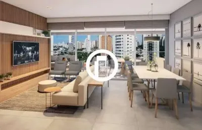 Apartamento para venda - 146m², 4 dormitórios, sendo 2 suites, 2 vagas - chácara klabin