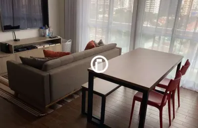Apartamento para venda - 48m², 1 dormitório, sendo 1 suites, 1 vaga - brooklin