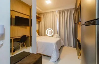 Apartamento studio totalmente mobiliado para locação/aluguel mensal, 1 dormitório - vila clementino