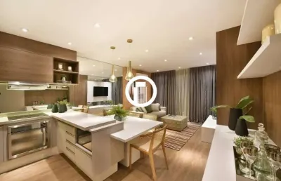 Apartamento para venda 68m², 1 dormitório, 2 vagas - vila nova conceição