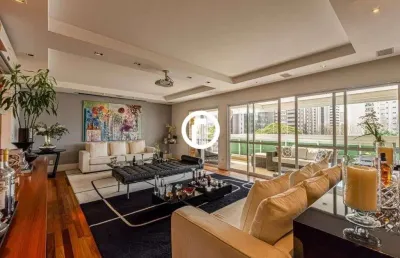 Apartamento para venda 245m², 4 dormitórios, sendo 4 suítes, 4 vagas - brooklin