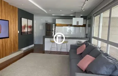 Apartamento duplex totalmente mobiliado para locação 115m², 3 dormitórios, sendo 2 suítes, 2 vagas - ibirapuera
