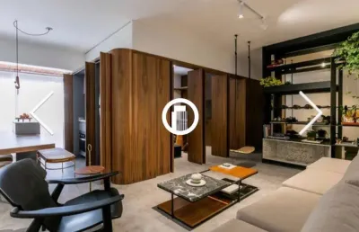 Apartamento para venda, 62m², 2 dormitórios, sendo 1 suíte, 2 vagas - jardins américa