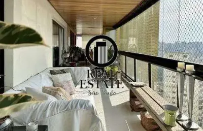 Apartamento para venda 374m², 5 dormitórios, 4 suíte, 6 vagas - klabin