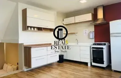 Apartamento para venda ou locação 47m², 1 dormitório, 1 vaga - morumbi