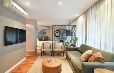 Apartamento para locação 65m², 1 dormitório, 2 vagas - vila olímpia
