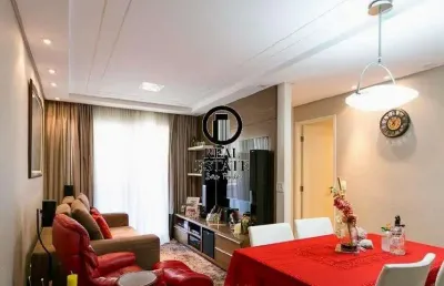 Apartamento para venda, 68m², 3 dormitórios, sendo 1 suíte, 2 vagas - bela vista