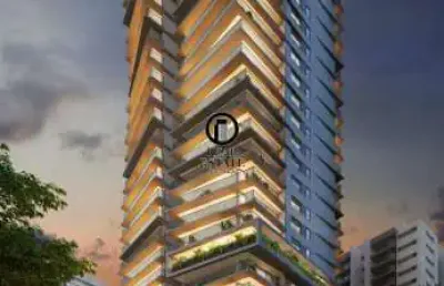 Apartamento para venda - 265.26m², 4 dormitórios, sendo 4 suites, 4 vagas - brooklin paulista