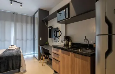Apartamento studio para locação/aluguel mobiliado, 22m², 1 dormitório - consolação