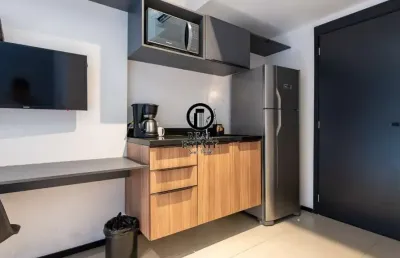 Apartamento studio para locação/aluguel mobiliado, 22m², 1 dormitório - consolação