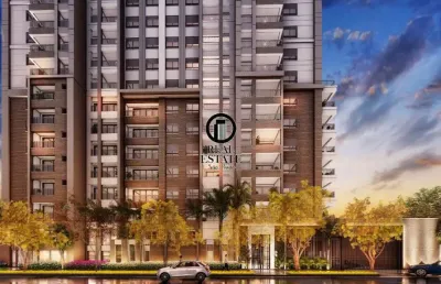 Apartamento para venda - 122m², 3 dormitórios, sendo 3 suítes, 2 vaga - brooklin paulista