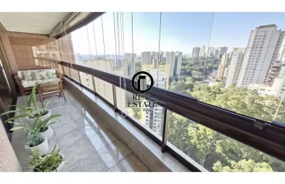 Apartamento para venda - 226m², 4 dormitórios, sendo 4 suites, 4 vagas - morumbi