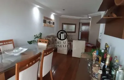 Apartamento para venda 117m², 3 dormitórios sendo 1 suíte e 2 vagas - bosque da saúde
