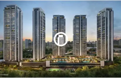 Apartamento para venda - 260.8m², 4 dormitórios, sendo 4 suítes e 4 vagas - real parque