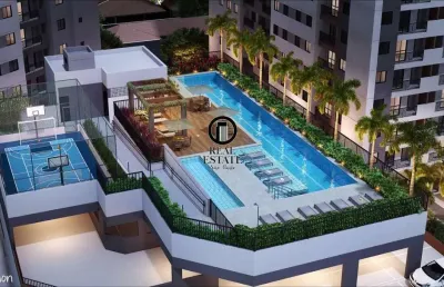 Apartamento para venda - 50m², 2 dormitórios sendo 1 suíte e 1 vaga - santo amaro.