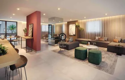 Apartamento para venda - 47m², 2 dormitórios e 1 vaga - santo amaro