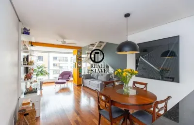 Cobertura duplex para venda - 161m², 3 dormitórios, sendo 3 suites, 3 vagas - real parque