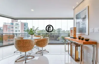 Apartamento para venda - 244m², 1 dormitório, sendo 3 suites, 3 vagas - vila nova conceição