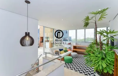 Cobertura duplex para venda - 189m², 3 dormitórios, sendo 3 suites, 4 vagas - vila andrade