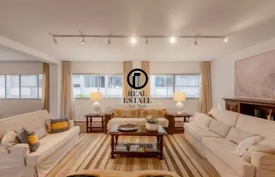 Apartamento para venda - 223m², 4 dormitórios, sendo 2 suites, 2 vagas - cerqueira césar