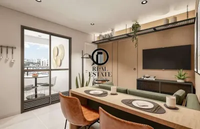 Apartamento para venda - 42.48m², 2 dormitórios, sendo 1 suites, 1 vaga - vila mascote