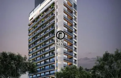 Apartamento para venda - 46.68m², 2 dormitórios, sendo 1 suites, jardim paulista