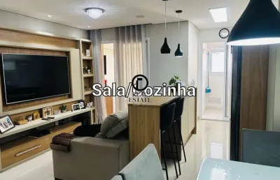 Apartamento para venda 69m², 2 dormitórios sendo 1 suíte e 1 vaga - barra funda
