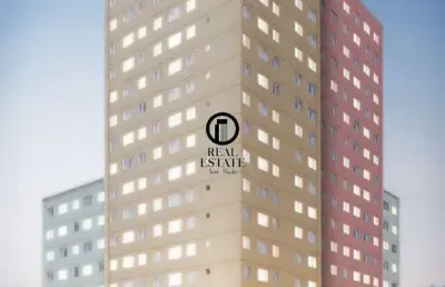 Apartamento para venda - 35.01m², 2 dormitórios, campos elíseos