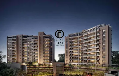 Cobertura para venda - 92.5m², 1 dormitório, sendo 1 suites, 2 vagas - perdizes