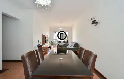 Apartamento para venda - 123.2m², 3 dormitórios, campos elíseos