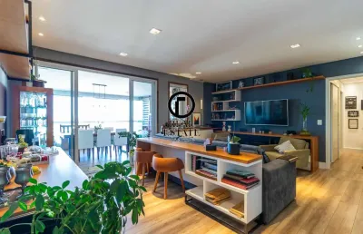 Apartamento para venda - 163m², 3 dormitórios, sendo 3 suites, 3 vagas - vila mascote