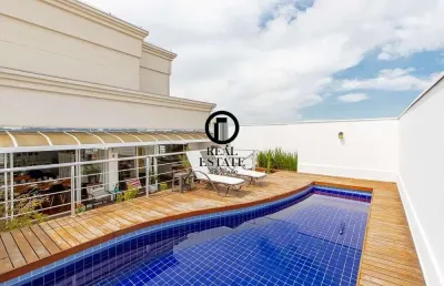 Cobertura duplex para venda - 311m², 4 dormitórios, sendo 3 suites, 4 vagas - alto da boa vista