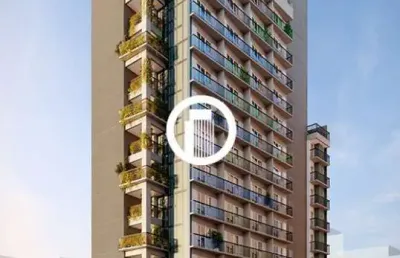 Apartamento studio para venda - 32m², 1 dormitório, república
