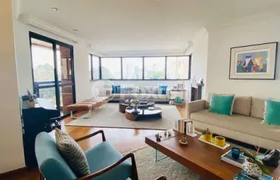Apartamento com 5 quartos à venda na rua evaristo de morais, 55, vila mariana, são paulo, 266 m2 por r$ 4.500.000