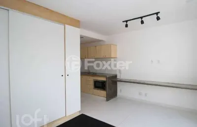 Kitnet / stúdio à venda na avenida dos carinás, 301, moema, são paulo, 25 m2 por r$ 500.000
