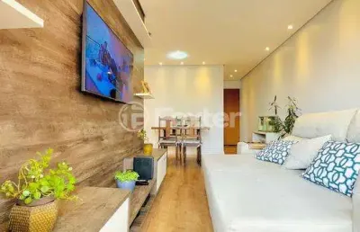 Apartamento com 3 quartos à venda na rua vergueiro, 9200, vila firmiano pinto, são paulo, 70 m2 por r$ 420.000