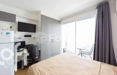 Kitnet / stúdio à venda na rua washington luís, 196, centro, são paulo, 24 m2 por r$ 290.000