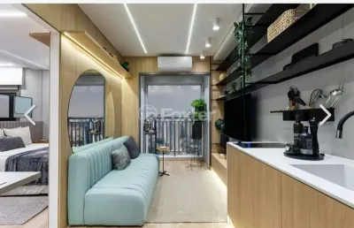 Kitnet / stúdio à venda na rua ossian terceiro teles, 205, jardim prudência, são paulo, 28 m2 por r$ 390.000