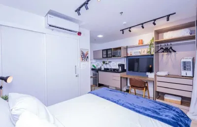 Apartamento com 1 quarto à venda na rua mário amaral, 311, paraíso, são paulo, 21 m2 por r$ 510.000