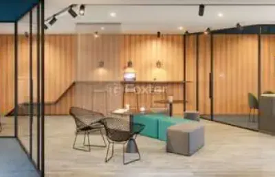 Kitnet / stúdio à venda na avenida padre antônio josé dos santos, 42, cidade monções, são paulo, 22 m2 por r$ 372.000