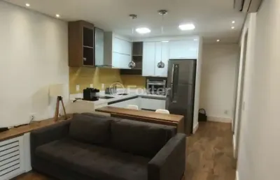 Kitnet / stúdio à venda na avenida ibijaú, 364, moema, são paulo, 39 m2 por r$ 640.000