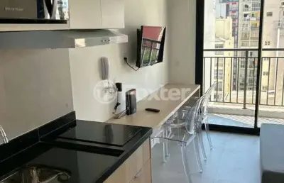 Apartamento com 1 quarto à venda na rua major sertório, 423, vila buarque, são paulo, 26 m2 por r$ 389.500