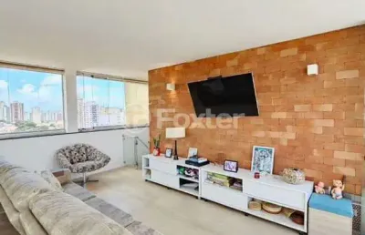 Cobertura com 3 quartos à venda na rua antônio marcondes, 713, vila dom pedro i, são paulo, 161 m2 por r$ 1.190.000