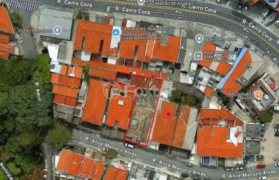 Terreno à venda na rua alice macuco alves, 110, vila madalena, são paulo, 586 m2 por r$ 3.100.000